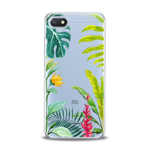Lex Altern Tropical Flowers Bloom Xiaomi Redmi Mi Case