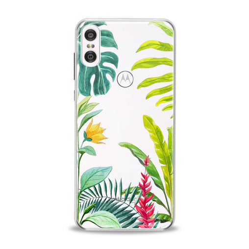 Lex Altern Tropical Flowers Bloom Motorola Case
