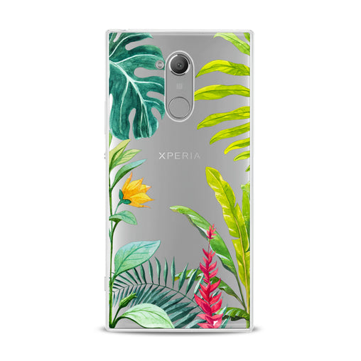 Lex Altern Tropical Flowers Bloom Sony Xperia Case