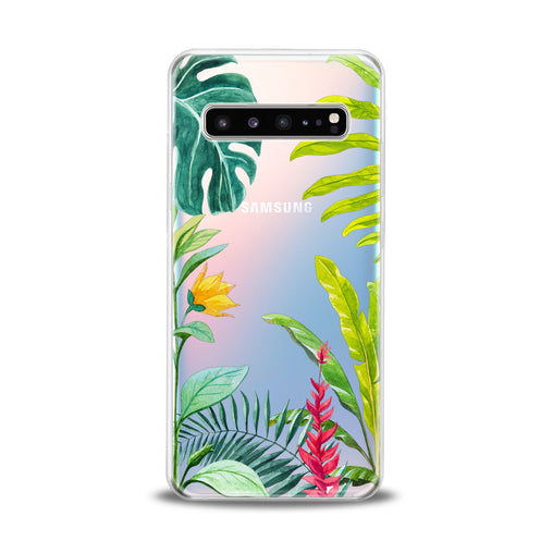 Lex Altern Tropical Flowers Bloom Samsung Galaxy Case