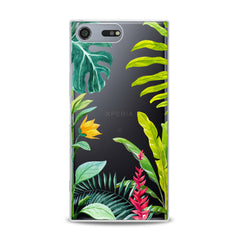 Lex Altern TPU Silicone Sony Xperia Case Tropical Flowers Bloom