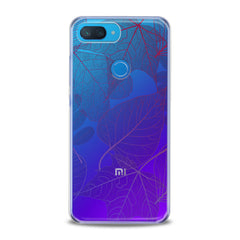 Lex Altern TPU Silicone Xiaomi Redmi Mi Case Purple Leaves