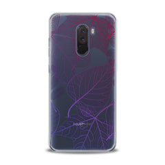 Lex Altern TPU Silicone Xiaomi Redmi Mi Case Purple Leaves