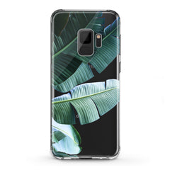 Lex Altern TPU Silicone Samsung Galaxy Case Green Tropical Leaves