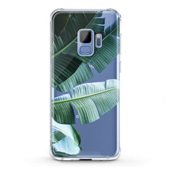 Lex Altern TPU Silicone Samsung Galaxy Case Green Tropical Leaves