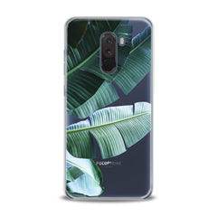 Lex Altern TPU Silicone Xiaomi Redmi Mi Case Green Tropical Leaves