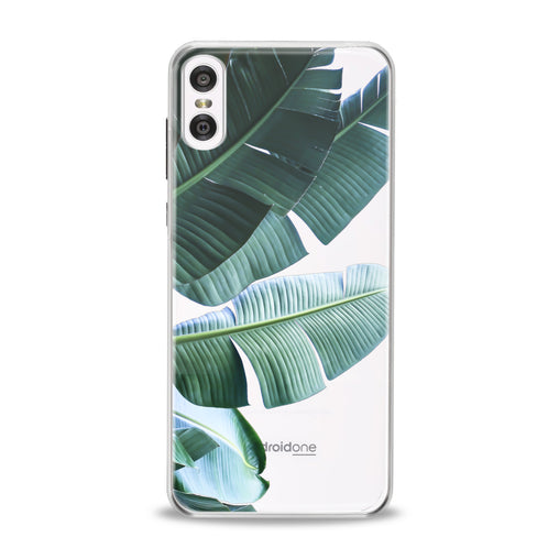 Lex Altern Green Tropical Leaves Motorola Case