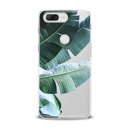 Lex Altern Green Tropical Leaves OnePlus Case
