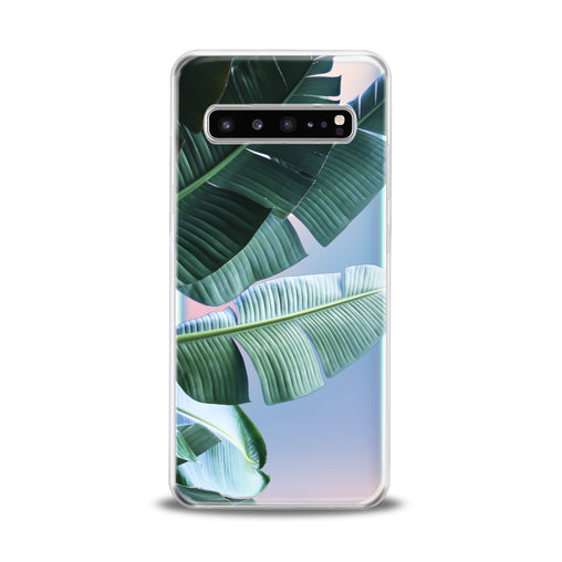 Lex Altern Green Tropical Leaves Samsung Galaxy Case