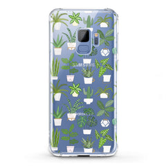 Lex Altern TPU Silicone Samsung Galaxy Case Tropical Potted Plants