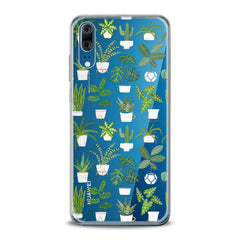 Lex Altern TPU Silicone Huawei Honor Case Tropical Potted Plants