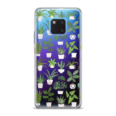 Lex Altern TPU Silicone Huawei Honor Case Tropical Potted Plants
