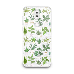 Lex Altern TPU Silicone Asus Zenfone Case Tropical Potted Plants