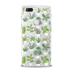 Lex Altern TPU Silicone OnePlus Case Tropical Potted Plants