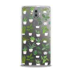 Lex Altern TPU Silicone Phone Case Tropical Potted Plants