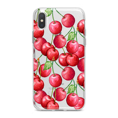 Lex Altern Watercolor Cherries Phone Case for your iPhone & Android phone.