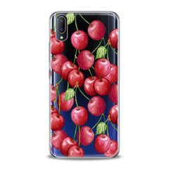 Lex Altern TPU Silicone VIVO Case Watercolor Cherries