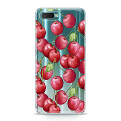 Lex Altern TPU Silicone Oppo Case Watercolor Cherries