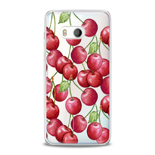 Lex Altern Watercolor Cherries HTC Case