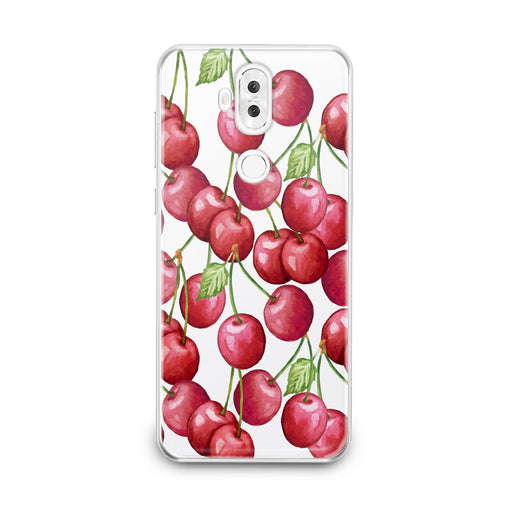 Lex Altern Watercolor Cherries Asus Zenfone Case