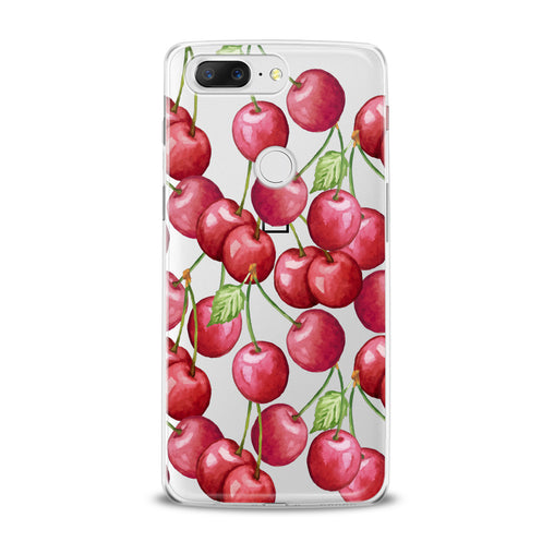 Lex Altern Watercolor Cherries OnePlus Case