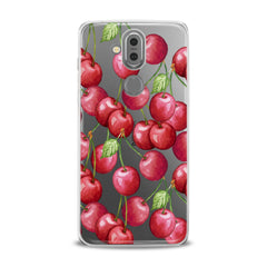 Lex Altern TPU Silicone Phone Case Watercolor Cherries