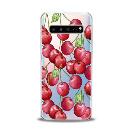 Lex Altern Watercolor Cherries Samsung Galaxy Case