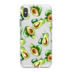 Lex Altern Bright Avocado Pattern Phone Case for your iPhone & Android phone.