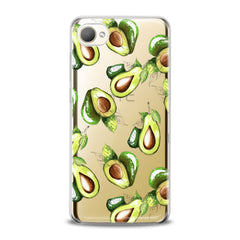 Lex Altern TPU Silicone HTC Case Bright Avocado Pattern