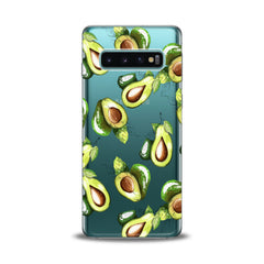 Lex Altern TPU Silicone Samsung Galaxy Case Bright Avocado Pattern