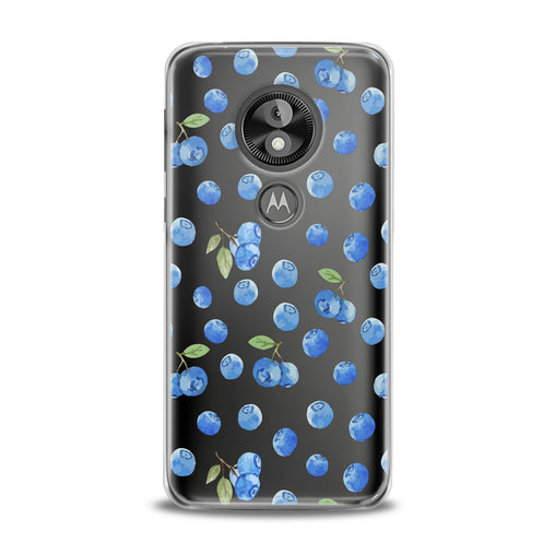 Lex Altern Watercolor Blueberries Motorola Case