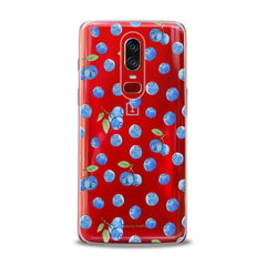 Lex Altern TPU Silicone OnePlus Case Watercolor Blueberries