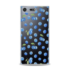 Lex Altern Watercolor Blueberries Sony Xperia Case