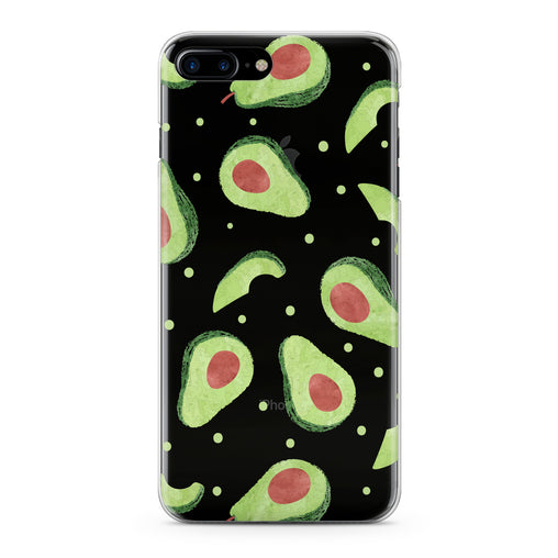 Lex Altern Green Avocado Pattern Phone Case for your iPhone & Android phone.