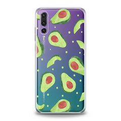 Lex Altern TPU Silicone Huawei Honor Case Green Avocado Pattern