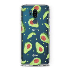Lex Altern TPU Silicone LG Case Green Avocado Pattern