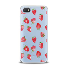 Lex Altern TPU Silicone Xiaomi Redmi Mi Case Painted Strawberries