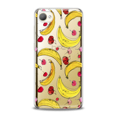 Lex Altern TPU Silicone HTC Case Bright Banana Print