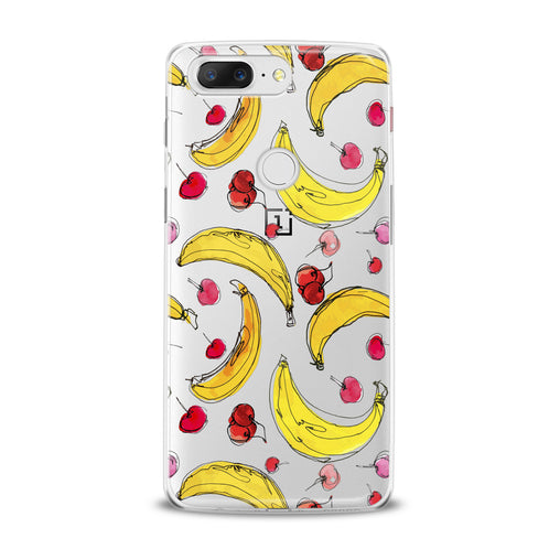 Lex Altern Bright Banana Print OnePlus Case