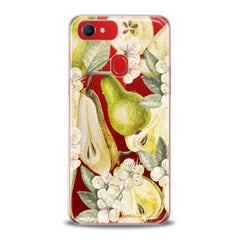 Lex Altern TPU Silicone Oppo Case Juicy Floral Pear