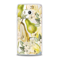 Lex Altern TPU Silicone HTC Case Juicy Floral Pear