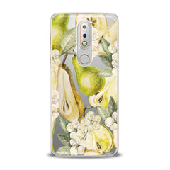 Lex Altern TPU Silicone Nokia Case Juicy Floral Pear