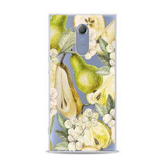 Lex Altern TPU Silicone Sony Xperia Case Juicy Floral Pear