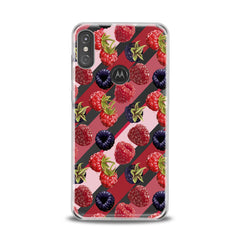Lex Altern TPU Silicone Motorola Case Colorful Raspberries
