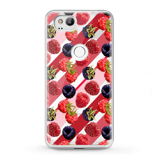 Lex Altern Google Pixel Case Colorful Raspberries