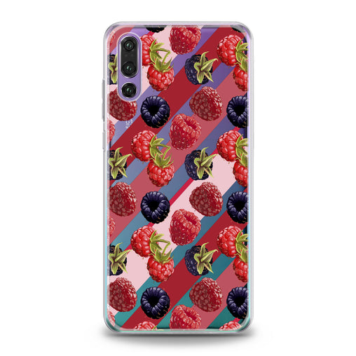Lex Altern Colorful Raspberries Huawei Honor Case