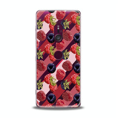 Lex Altern TPU Silicone Sony Xperia Case Colorful Raspberries