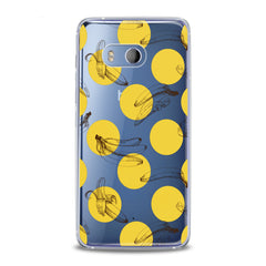 Lex Altern TPU Silicone HTC Case Banana Graphic
