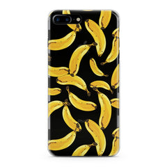 Lex Altern TPU Silicone Phone Case Painted Yellow Banana