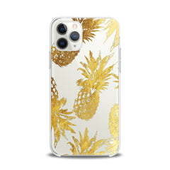 Lex Altern TPU Silicone iPhone Case Golden Pineapple Design